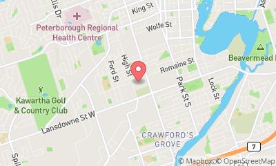map, Gym Kawartha Combat in Peterborough (ON) | theDir