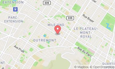 map, Veterinary Hôpital vétérinaire du Parc in Montréal (QC) | theDir