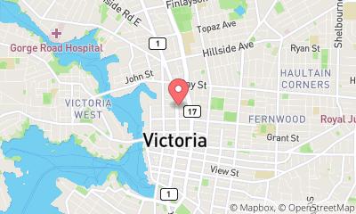 map, Gym Sim's Gym à Victoria (BC) | theDir