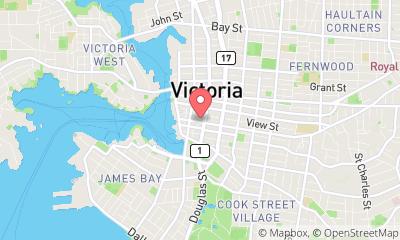 map, Gym GoodLife Fitness Victoria Bay Centre à Victoria (BC) | theDir