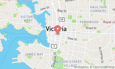 map, Gym Studio 4 Athletics in Victoria (BC) | theDir