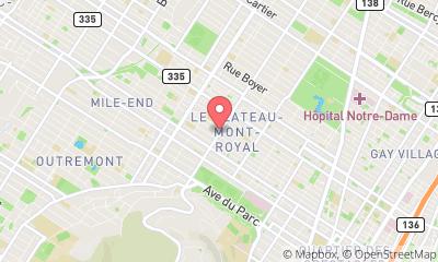 map, Hair Salon Helmet Salon in Montréal (QC) | theDir