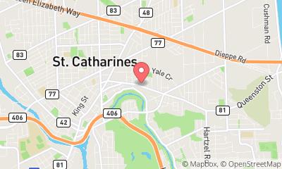 map, Doctor Blewett C Dr in St. Catharines (ON) | theDir